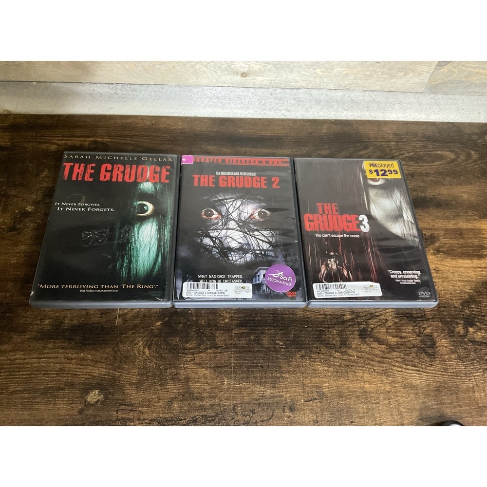 The Grudge Trilogy Dvd Lot of 3